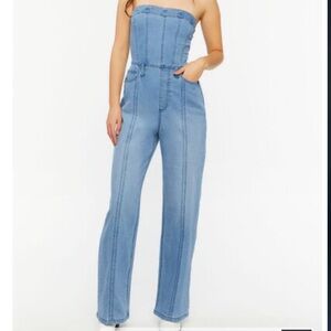 Jean jumpsuit forever 21